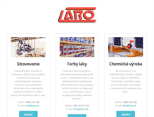 Tablet Screenshot of laro.sk